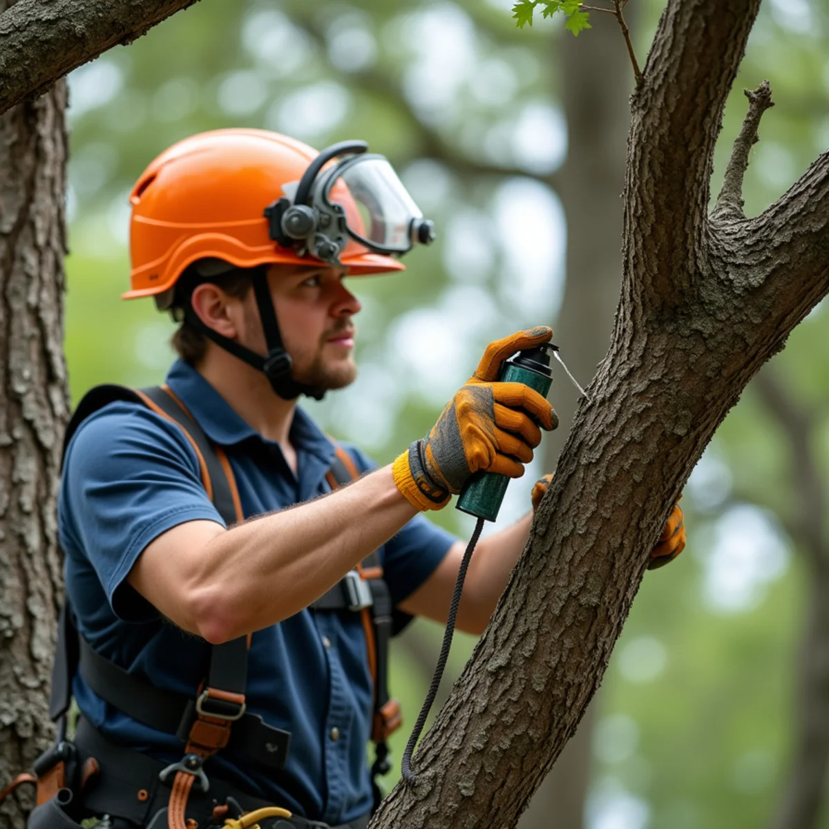 Specialized rigging equipment for best time to trim trees austin