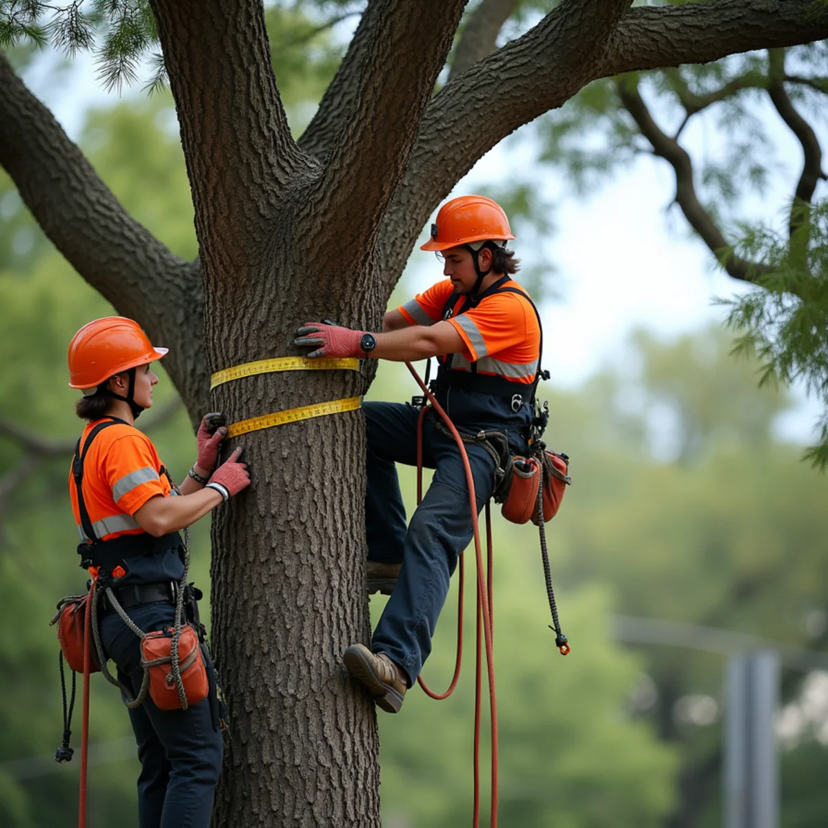 Specialized rigging equipment for hoa tree maintenance austin