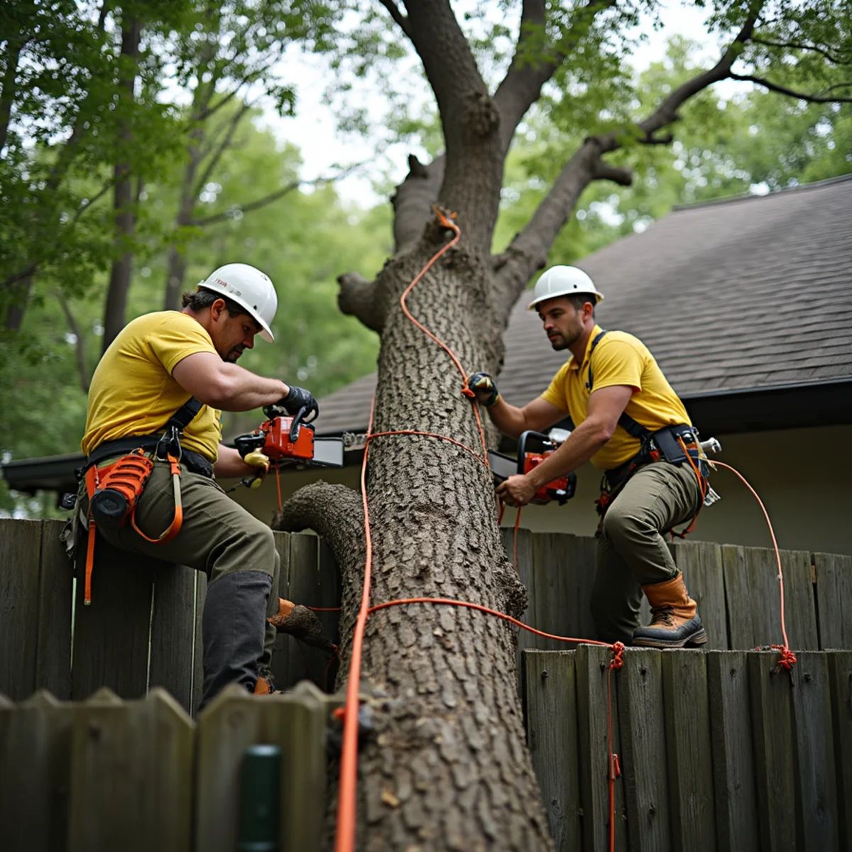 Professional fallen tree removal in Austin TX