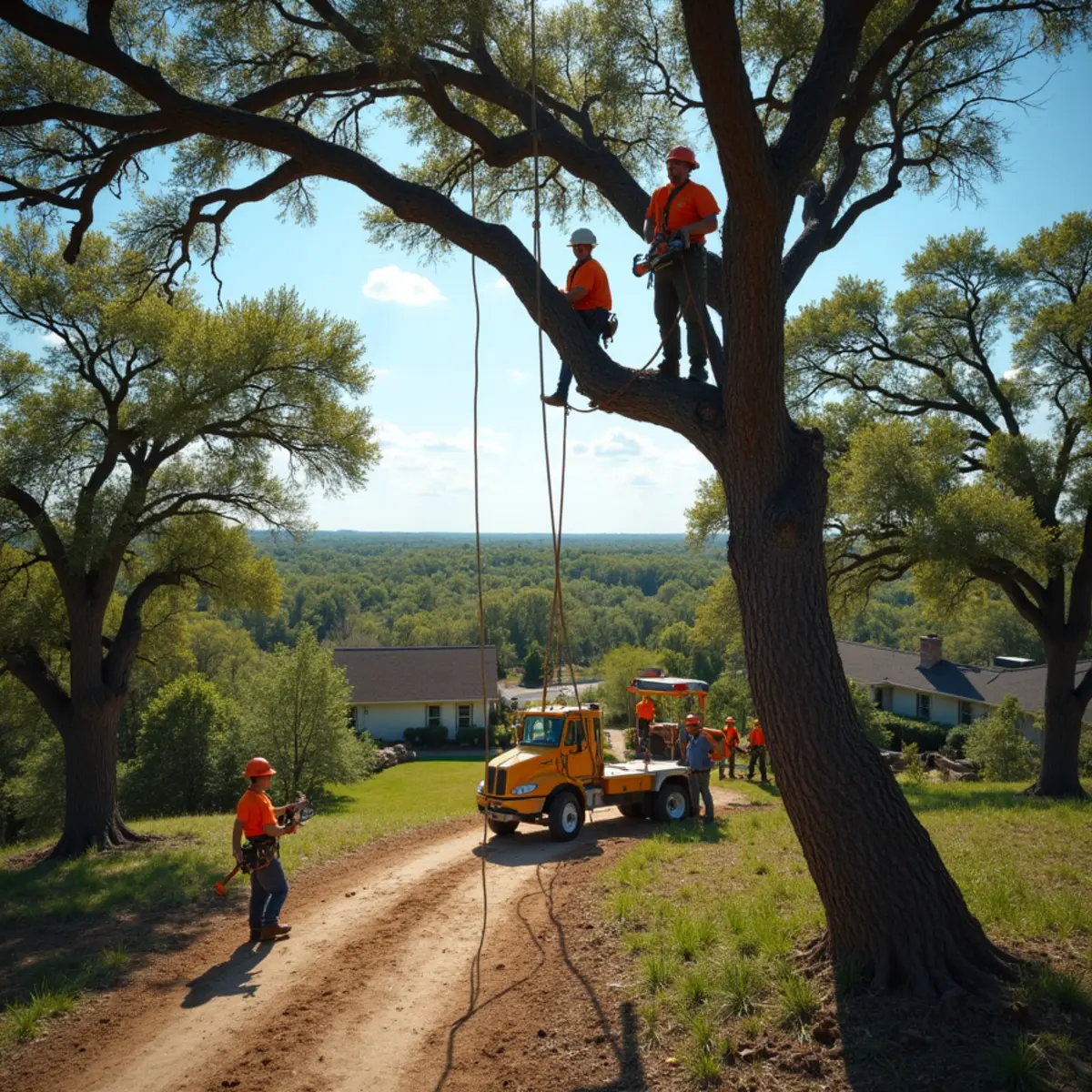Tree service and removal in Bastrop County TX