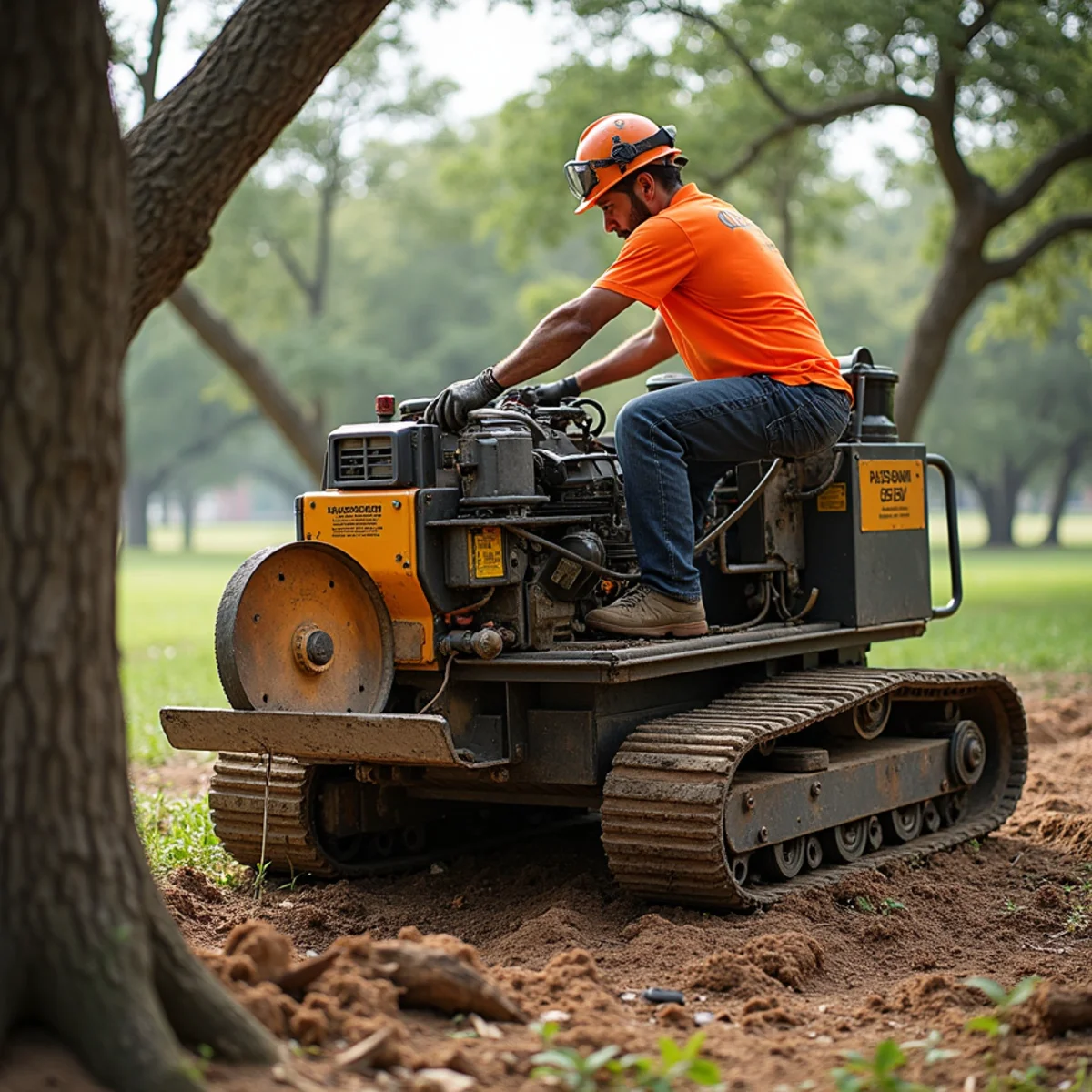 Professional stump grinding & stump removal in Austin TX